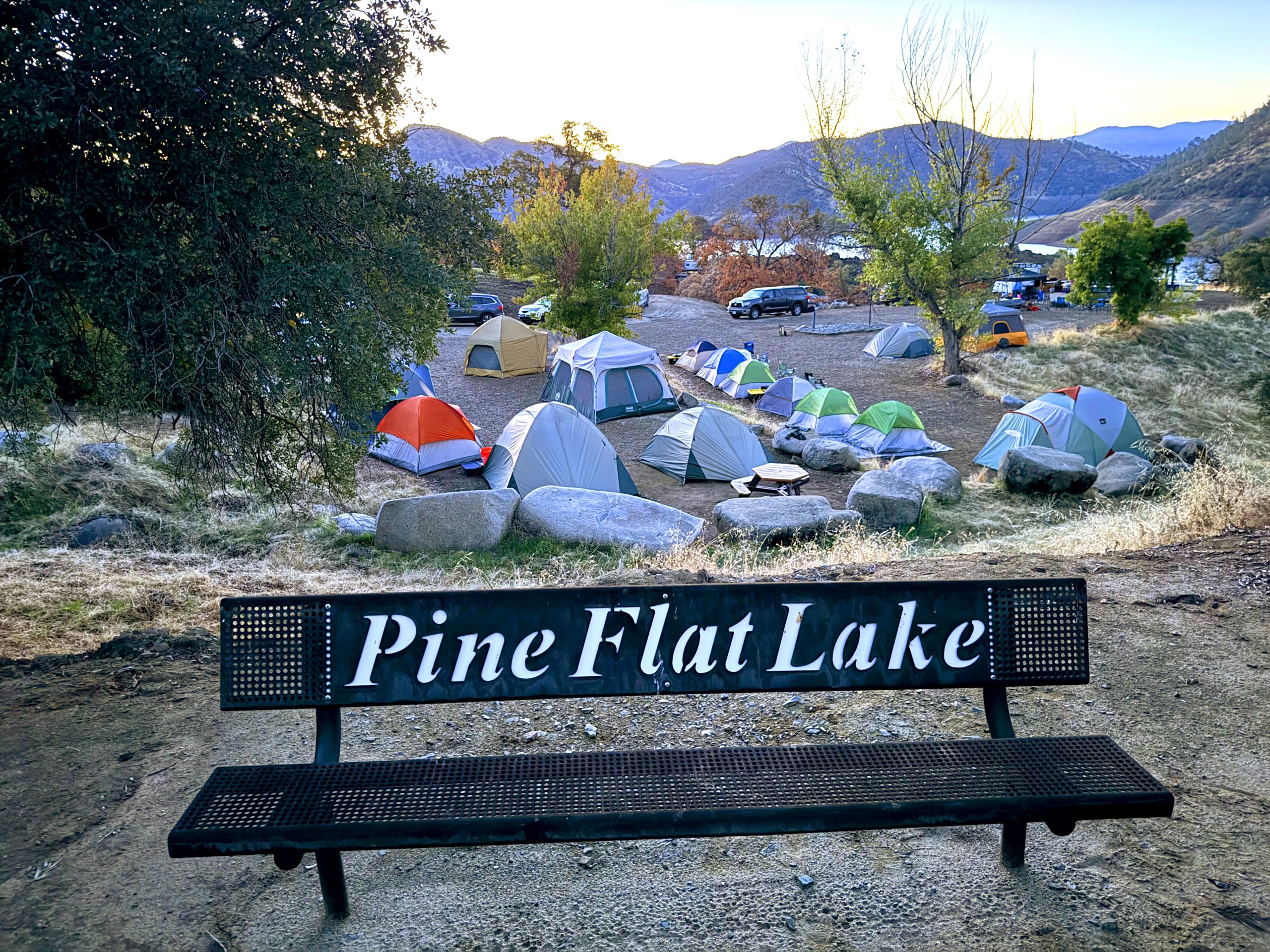 Campout at Pine Flat Lake